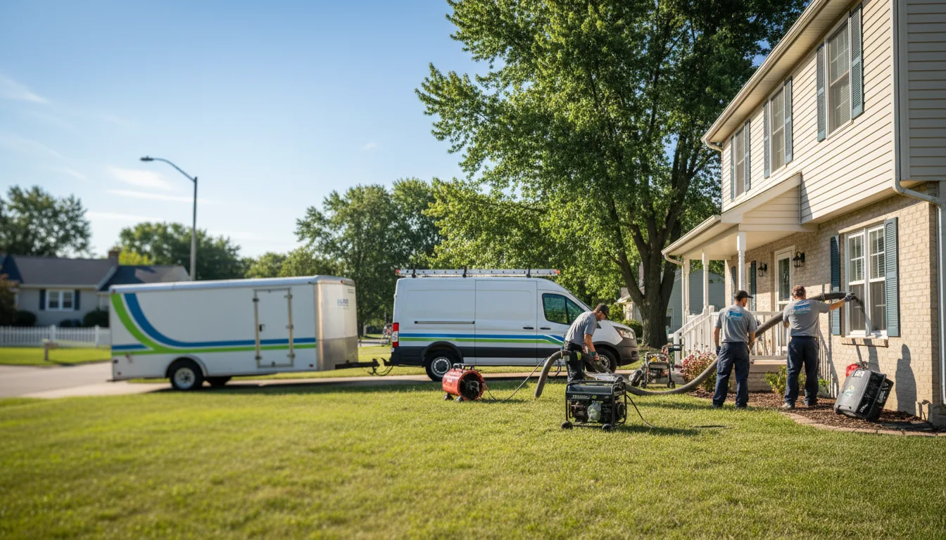 Flooded Basement Restoration And Cleanup With Repair in Argyle, WI near me